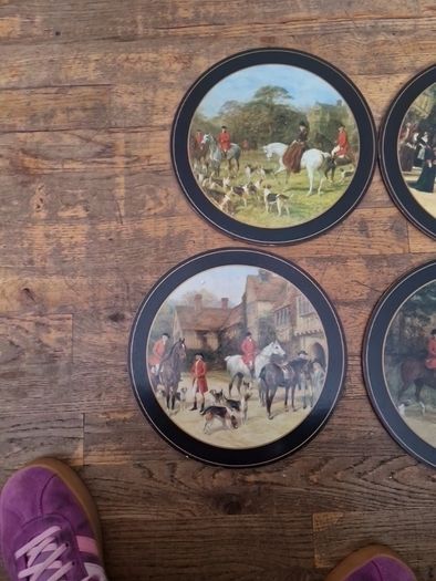 placemats  tally ho