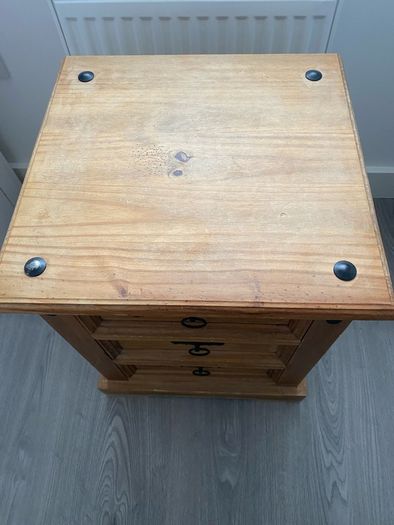 Solid Pine Bedside Locker/Table