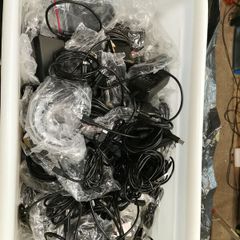 DC power supplies, serial data cables and printer usb'