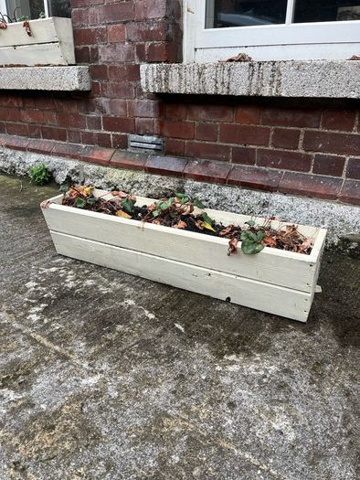 Wooden planter box x 2
