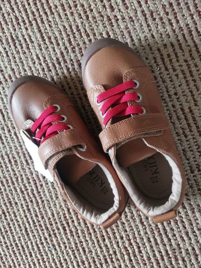 Brand New M&S boys leather shoes