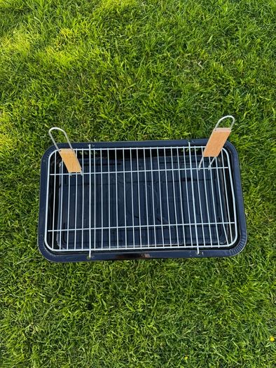 portable folding charcoal bbq grill - new