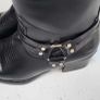 Black Biker Boots Sz 40 ( Fit 7 - 7.5UK) Image 4