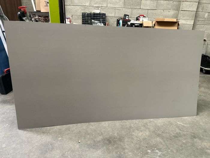 High density PVC foam board 8x4 grey matt 2440mm x 1220 5mm