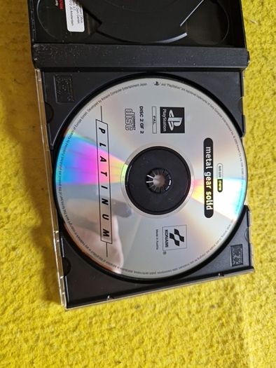 Metal Gear Solid PlayStation1 Ps1 PlayStation2 Ps2 Games Original
