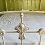 Antique Victorian Double brass and iron bed Image 4
