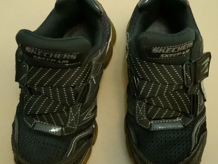 SKECHERS SKECH-AIR SKX toddler shoes - SIZE UK11.5 / EUR29 - memory foam kids runners - trainers - sneakers