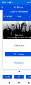 2 Cure Tickets