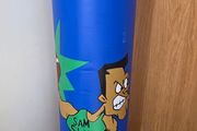 Punch bag and Boxing gloves