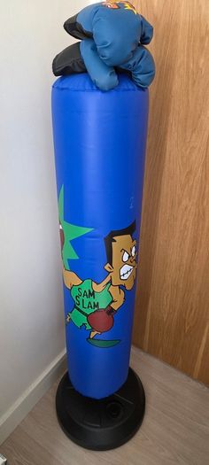 Punch bag and Boxing gloves