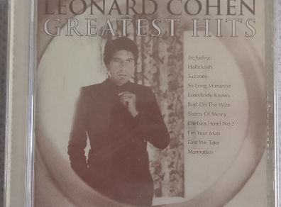 Leonard Cohen - Greatest Hits CD (2009) Compilation Reissue BRAND NEW SEALED