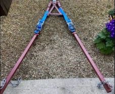 A frame for towing cars dolly recovery transport cars/light van