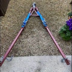 A frame for towing cars dolly recovery transport cars/light van