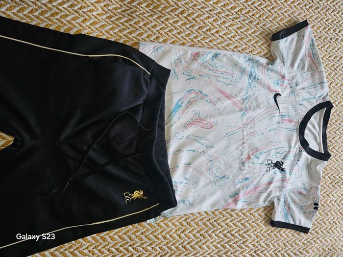 liverpool jersey and adidas top and trousers 11-12 years old