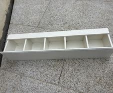 Solid wood wall shelf