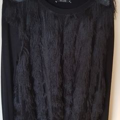 Dressy Black Top Size 14