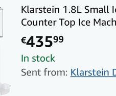 Brand New Ice Machine