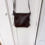 DKNY Brown Leather Crossbody Bag Image 4