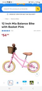 Balance Bike Pink