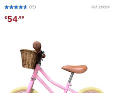Balance Bike Pink