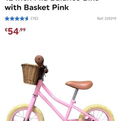 Balance Bike Pink