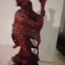 Antique Chinese Rosewood Sculpture Image 2