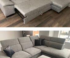 Candy corner Sofa bed