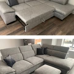 Candy corner Sofa bed