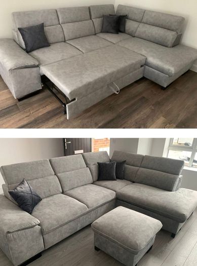 Candy corner Sofa bed