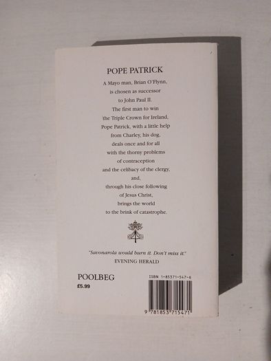 Pope Patrick by Peter de Rosa