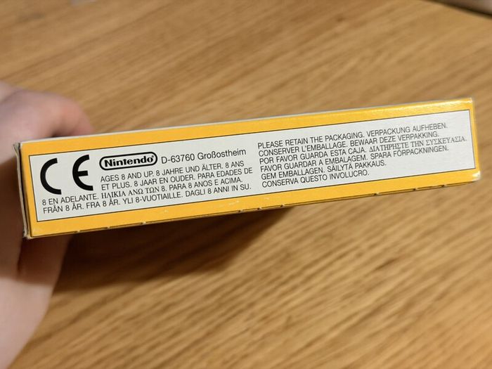 Pokemon Yellow for the Nintendo Game Boy - Complete in Box, New Battery