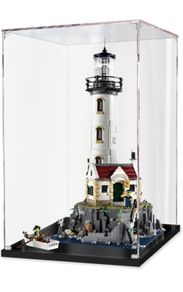 Lego Motorized Lighthouse Display Case