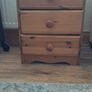 Timber Bedside Locker in good condition. For collection in Thurles Image 2