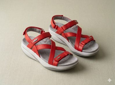 MBT Orthopedic soft leather Sandals