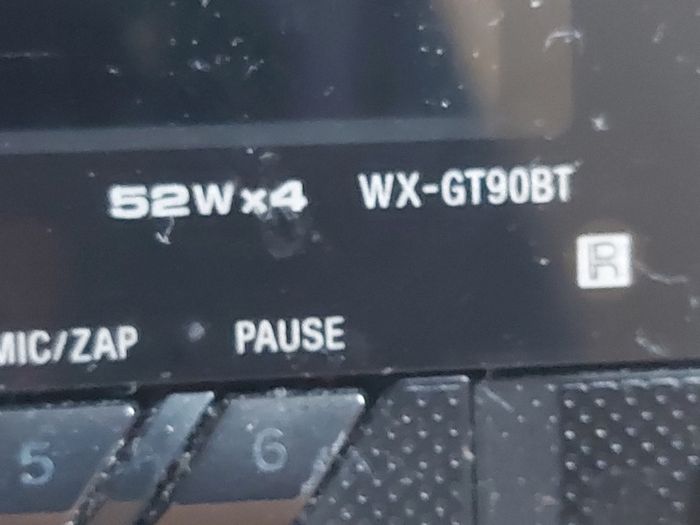 Sony Bluetooth Audio System, Model WX-GT90BT, in excellent cosmetic condition, not tested
