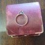 9ct wedding ring and diamond engagement ring Image 4