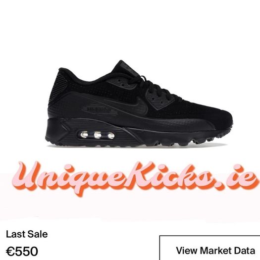 Nike Air Max 90 Ultra All Black