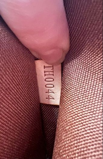 Louis Vuitton Leather Nile Monogram Bag