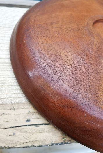 Mahagony Board with Marble Inlay