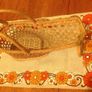 Vintage Retro Wicker Wine Serving Basket Image 4