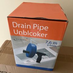 Drain Pipe Unblocker 7.6m x 6 mm diameter
