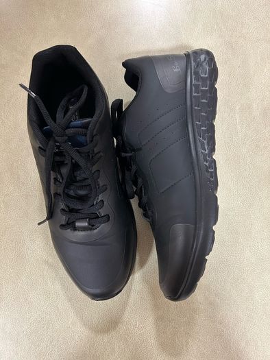 Black sneakers