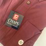 New Ralph Lauren Chaps Shirt Burgundy M Image 2
