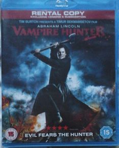 Abraham Lincoln Vampire Hunter [2012] Benjamin Walker, Dominic Cooper, Anthony Mackie, Mary Elizabeth Winstead & Rufus Sewell [Blu-ray Movie]