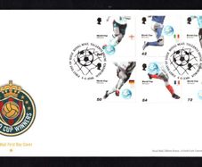 2006 Great Britain World Cup Football Championship Commemorative Stamps First Day Cover (FDC)