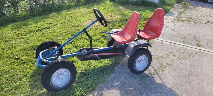 large Berg kart with extra seat