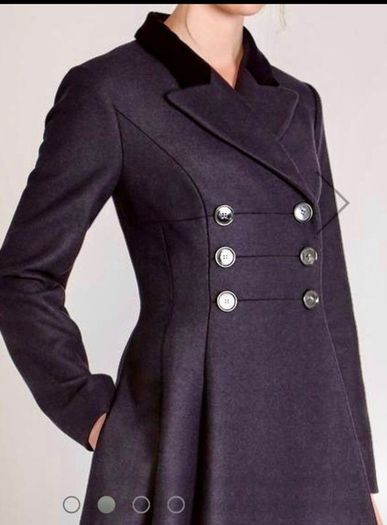 Full skirted coat