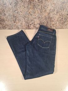 womens LEVIS San Francisco Demi curve straight leg jeans Size W 28 L 30