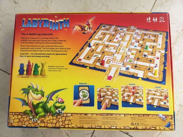 Labyrinth new edition board game