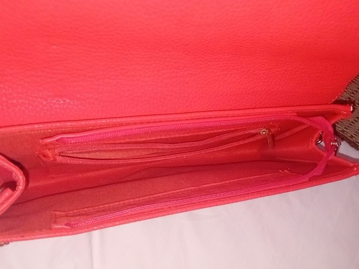 Koko Orange Clutch Bag